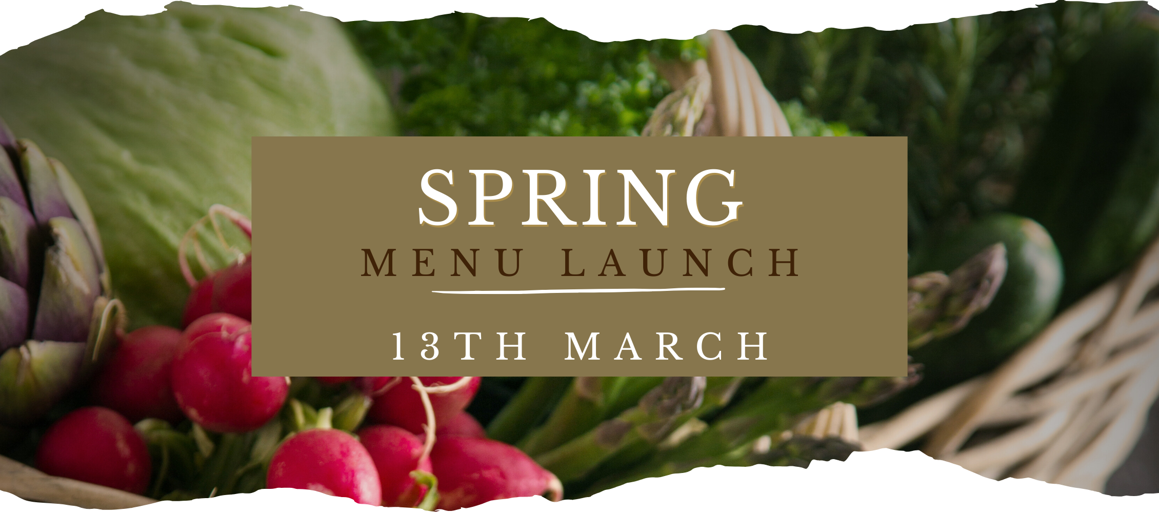 Spring Menu at Drovers Arms