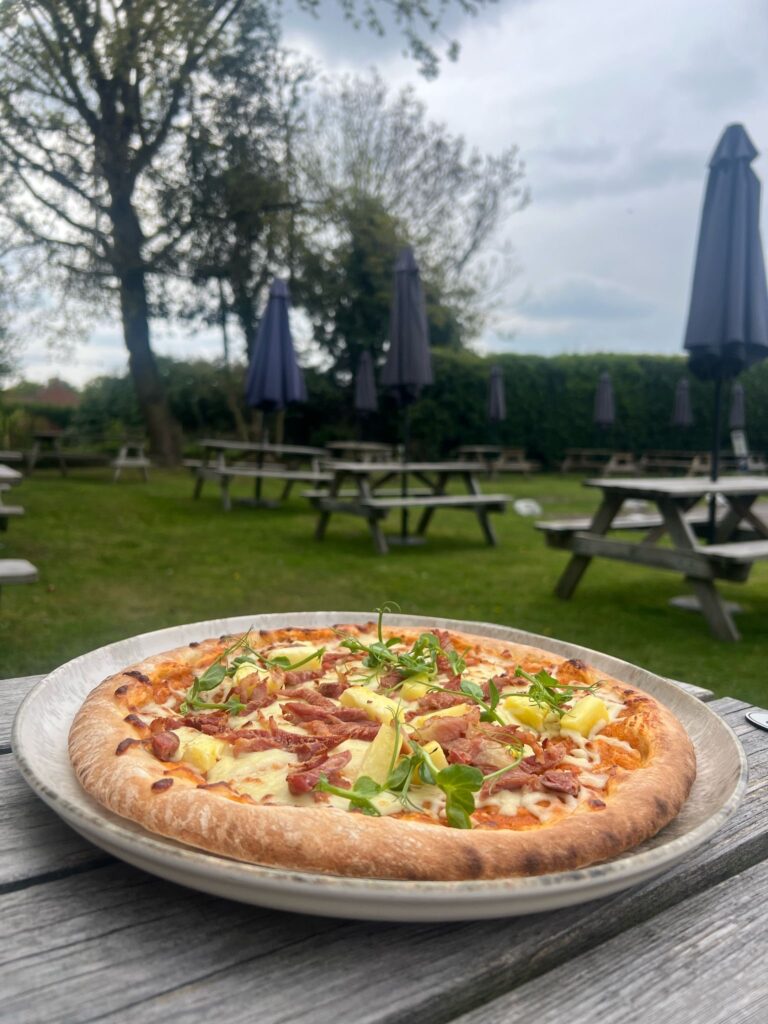 Pizza on the paddock